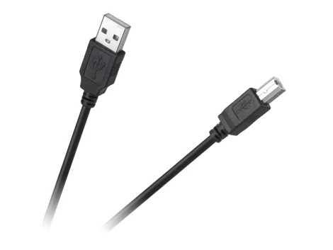 USB számítógép-nyomtató kábel 1,8m fekete