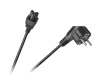 Laptop hálózati kábel (tréfa) 1.5m Cabletech Eco-Line