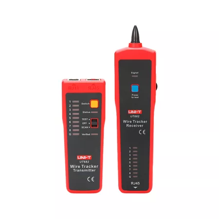 Kábelpár kereső RJ-45 teszterrel Uni-T UT682 Kábelpár kereső RJ-45 teszterrel Uni-T UT682