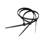 2,5 mm/10 cm fekete Cabletech rögzítő szalag 100 db