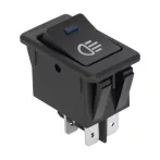 12V kapcsoló csatlakozó világítás kapcsoló kék LED-del 12V kapcsoló csatlakozó világítás kapcsoló kék LED-del