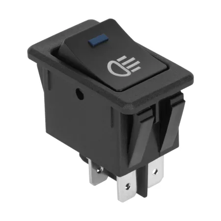 12V kapcsoló csatlakozó világítás kapcsoló kék LED-del