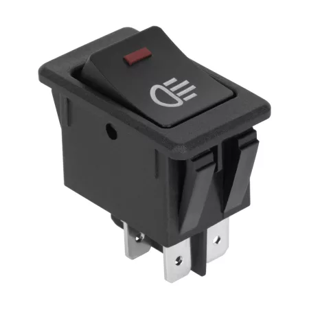 12V kapcsoló csatlakozó világítás kapcsoló piros LED-del 12V kapcsoló csatlakozó világítás kapcsoló piros LED-del
