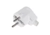 Sarokcsatlakozó földeléssel unischuko fehér WT-20 Sarokcsatlakozó földeléssel unischuko fehér WT-20