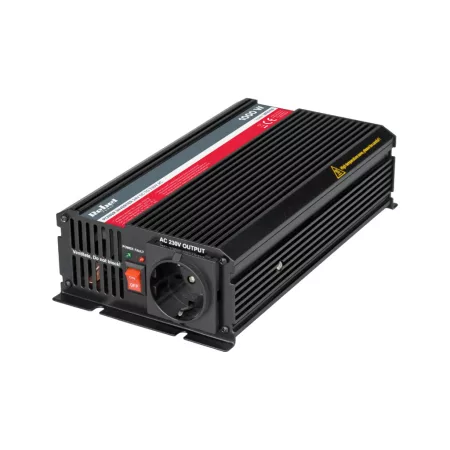 REBEL 24V/230V 1000W inverter (német típusú aljzattal)