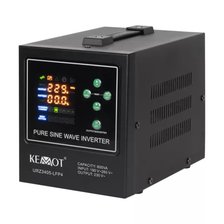 KEMOT PROsinus-800-LFP4 szünetmentes tápegység