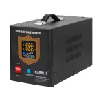  KEMOT PROsinus-1000 tartalék tápegység tiszta szinuszhullámmal és töltési funkcióval 12V 230V 1000VA/700W - fekete szín