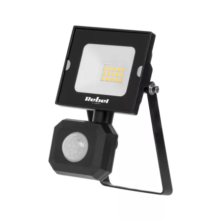 Rebel 10W LED reflektor szürkület- és mozgásérzékelővel, 6500K, 230V Rebel 10W LED reflektor szürkület- és mozgásérzékelővel, 6500K, 230V