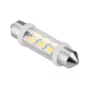 12V 10*40 LED autós izzó 6xSMD Sv8.5, fehér