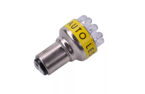 12V S-25-12LED-1157 sárga autós izzó 12V S-25-12LED-1157 sárga autós izzó