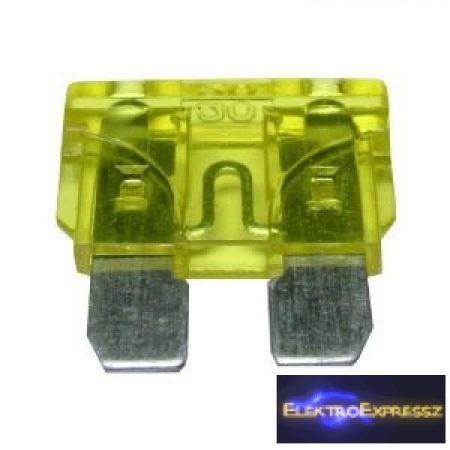 ET-2257 autó biztosíték 20A, Sárga