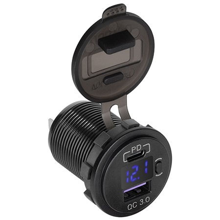 Beépíthető usb aljzat 48W