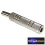 ET-4063B 6,3mm jack sztereó fém lengő aljzat