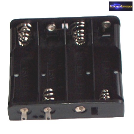 ET-2164A 4-es AA elem tartó