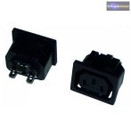 ET-2081 3 pólusú AC táp aljzat. beépíthető