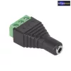 3,5 mm-es sztereó jack tápfeladó adapter 