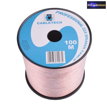 ET-6528CX Transparent hangszóró kábel 2x2,5mm2