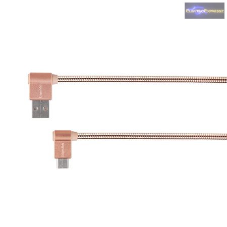 USB - USB kábel C TÍPUS  1M KRUGER & MATZ 90 fokos 