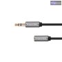 3,5mm JACK kábel hosszabbító 1m BASIC K & M 