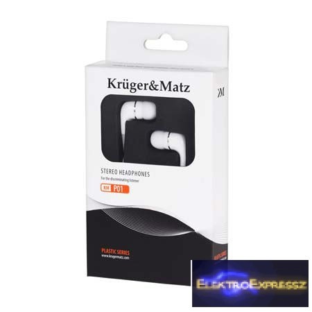 LP-KMP01 FEHÉR FÜLHALLGATÓ