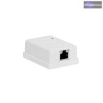  CAT6E UTP fali aljzat, dupla