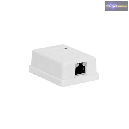  CAT6E UTP fali aljzat, dupla