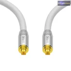 Toslink optikai kábel, hossza 2 m Toslink optikai kábel, hossza 2 m