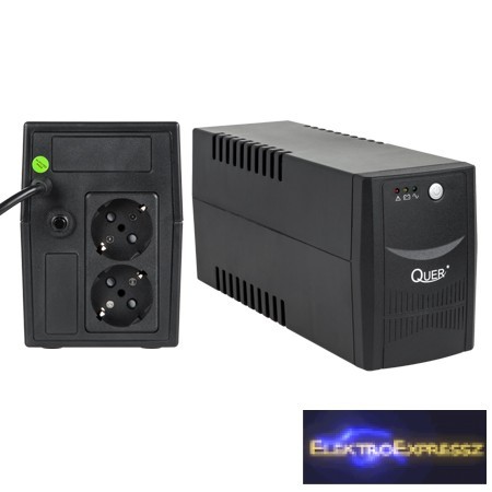 LP-KOM0551 QUER UPS 600VA/360W Szünetmentes tápegység