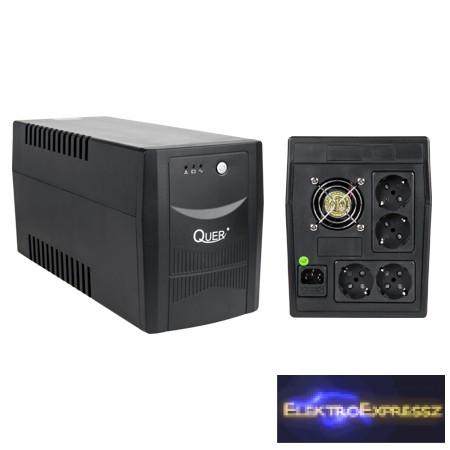 LP-KOM0555 QUER UPS 2000VA/1200W Szünetmentes tápegység