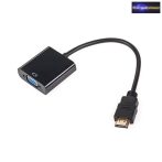 HDMI dugó - VGA aljzat átalakító HDMI dugó - VGA aljzat átalakító