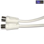 GA-20112 KOAX kábel dugó - aljzat 1,5 m 