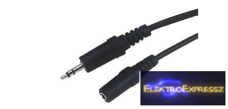 LP-KPO2744-5   3.5 Jack Anya dugó Jack ajzat Kábel 5M