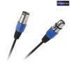 Mikrofonkábel, XLR kábel XLR dugó - XLR aljzat 10m