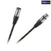 Mikrofonkábel, XLR kábel XLR dugó - XLR aljzat 3m