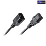 Számítógép tápkábel hosszabbító 1,5m