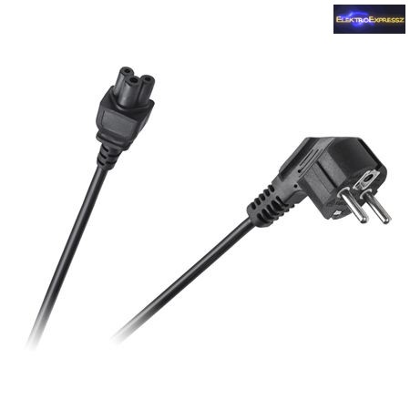 Notebook hálózati tápkábel 1,5m Notebook hálózati tápkábel 1,5m