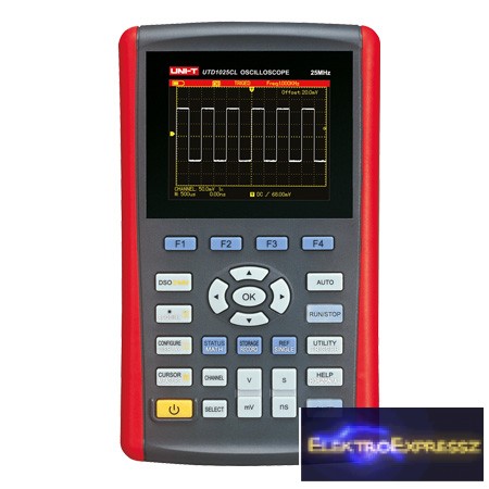 LP-MIE0175 25MHz Oszcilloszkóp UNI-T UTD1025CL