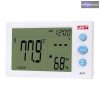 Digitális időjárás állomás hőmérő hőmérséklet páratartalom mérő asztali óra