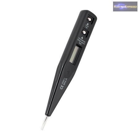 Feszültség teszter AC / DC 12-220V AC TESTER LCD