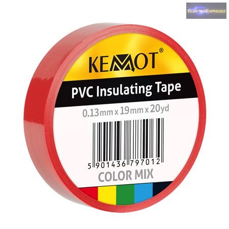 ET-5920 Szigetelő szalag 20m, fekete