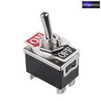 CZ-02610019-Karos kapcsoló 2pol./6pin ON-ON 250V/10A