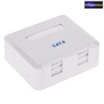 ET-5034 CAT6 UTP fali aljzat, dupla ET-5034 CAT6 UTP fali aljzat, dupla