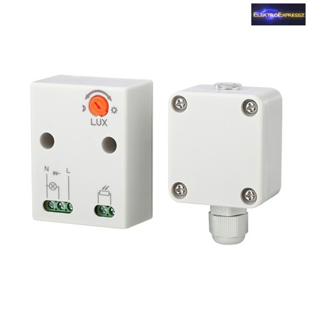 Alkonykapcsoló,  fényérzékelő szonda 2300W