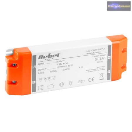 LED SZALAG TÁPELLÁTÁS 12V 4A