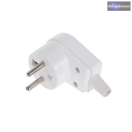 Dugvilla oldalsó bekötésú fehér