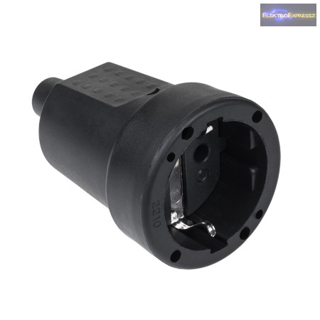 MX-MXG-10 gumi lengő dugalj 250V 16A