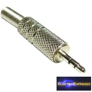 ET-4040 2,5mm sztereó fém jack dugó 2,5mm