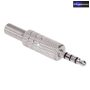 Fém 4 pólusú 3,5 mm-es jack csatlakozó