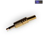 GA-05104 JACK dugó Mono 3,5 mm Fém kivitel törésgátlóval