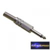ET-4018 jack dugó 6,3mm-es monó fém